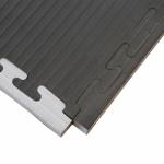 Black Grey 20mm 1*1m Tatami Puzzle Mat / Exercise Floor Mat Tiles for sale