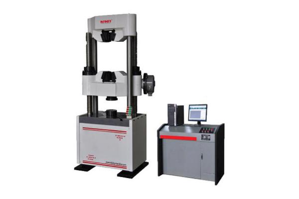 Computerized Hydraulic Universal Testing Machine Worm Gear Drive 600 KN Capacity