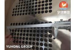 China Cladding Tubesheet ASTM A266 Gr.2 Carbon with Stainless Steel Cladding Tube Plate supplier