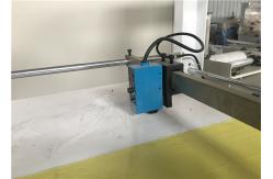 China Flat Open Mouth Bag Making Machine For Double Lines Star Bottom Sealing supplier