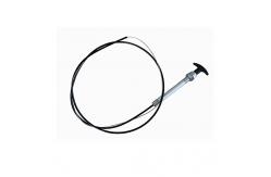 China Black Control Cable With Twist Lock T Handle supplier