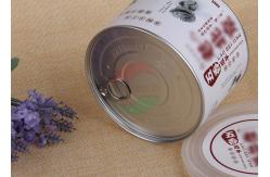 China Recyclable Custom Spiral Paper Round Box Print Kraft Easy Open Canister supplier