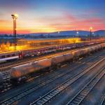 Cargo Door To Door International Container Shipping Service Railway From China To Pakistan for sale