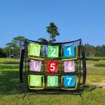 Portable Outdoor Network Carnival Nine Palace Grid For Camping for sale