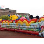 Factory Mickey Pan Themed Inflatable House And Slide Jumping Castle
