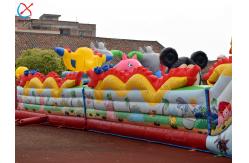 China Factory Mickey Pan Themed Inflatable House And Slide Jumping Castle supplier