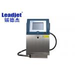 Continuous Inkjet Date Code Printer 20mm Max Height For Pipe Industry for sale