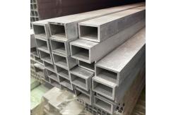 China Mat Anodizing Bending Aluminium Tubing Square Alloy Rectangular Section Tube supplier