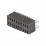 100 Pin Female Header Connector DIP Straight H4.6mm 1.27x2.54mm 2AMP Rated Current for sale