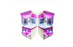 China Coin Pusher with Metal and Acrylic Materials Mini Tiny Little Claw Machine supplier