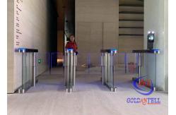 China Optical Face Scanner Swing Barrier Gate RFID Bi Directional Pass Barrier System supplier