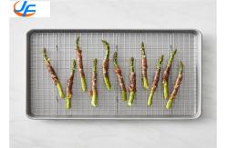 China RK Bakeware China Aluminium Baking Tray With Cooling Wire supplier