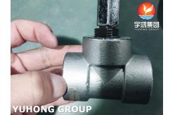 China ASME B16.11 ASTM A182 F316L Stainless Steel Equal Tee Thread NPT supplier