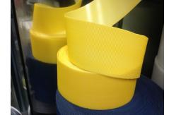 China Industrial Molded Injection Hooks 100 % Nylon Loop Fabric For Medical Braces , yellow supplier