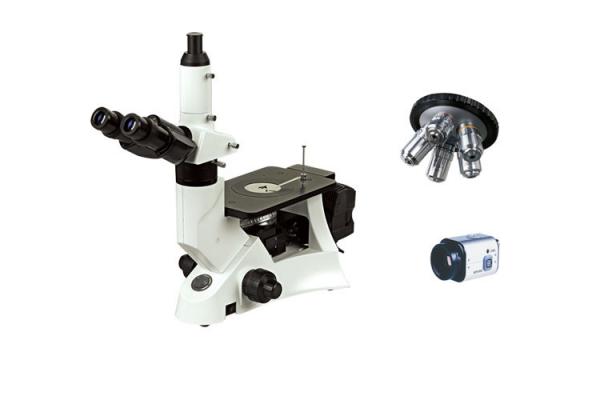 Inverted Metallurgical Microscope With High-point Extra Wide Field Eyepiece EW10×/ 20