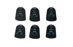 China Matte Surface Silicone Rubber Key High Durability Long Lasting supplier