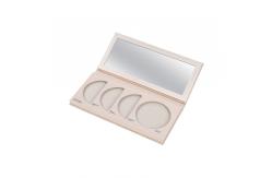 China Custom Empty Blush Palette Metalized Paper Special Shaped with Protective Film supplier
