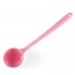 Hypoallergenic Long Handle Silicone Bath Body Brush Home Bathroom Accessories