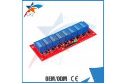 China 5V / 12V Arduino 8 Relay Module Control Board With Optocoupler Isolation supplier