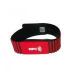 Sports NFC Silicone Wristband NFC Armband For Mobile Phone Reading / Recording for sale
