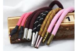 China Custom Drawstring Cord 5mm Polyester For Swimwear , Underwear supplier