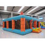 OEM/ODM Outdoor Amusment Park Inflatable Rock Climbing Wall 0.55mm Pvc Tarpaulin for sale
