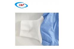 China SMS Isolation Disposable Surgical Gown Level 3 With Knitted Cuff supplier