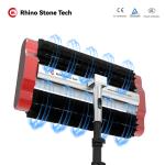 Adjustable Smooth  Pv Panel Cleaning Equipment 30AH Cleaning Pv Solar Panels