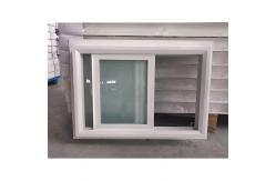 China OEM Flush Double Glazed Windows UPVC Sliding Sash Windows supplier