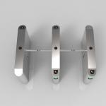 Centre Single Arm Security Turnstile Gate Member Control Biometric Recognition