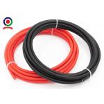 Dc Rated 4mm² Solar Connector Crimp Odm Solar Panel Wire Red Black for sale