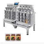 Tri - Layer Hopper IP65 8 Head Linear Weighing Machine Sticky Food for sale