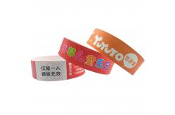China Adjustable Tyvek Dupont Wristband Activity Barcode Events Paper Event Admission Bracelet supplier