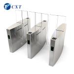 High Security Glass Swing Turnstile Access Control Multifunctional 510H