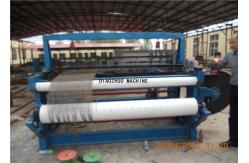 China 80*80mm 2.5m Hydraulic Crimped Wire Machine Low Noise supplier