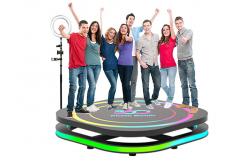 China Rotating Platform 360 Wedding Photo Booth Auto Slow Motion Spinner 360 Booth supplier