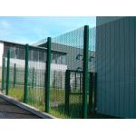 8 Gauge 358 Welded Wire Mesh Panel PVC Coated 3 in X 0.5 in 2.0m Height for sale