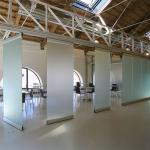 Movable Partition Walls Folding Glass Frameless Aluminium Glass Partition for sale