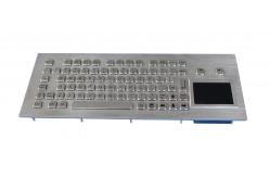 China Integrated Ultra slim Industrial Keyboard With Touchpad for ticket vending machine supplier
