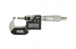China Fine Lapping 0-25mm Digital Tube Micrometer for Processing Metric/Inch Measurement supplier