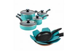 China Cyan Felt Pan Separators Protectors For Stacking Cookware supplier