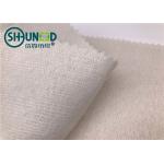 Eco - Friendly Soft Woven Interlining Fabric / Wool Interlining Fabric For Bag for sale
