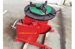 China Small Duty 600kg Pipe Welding Positioners With Customized Chuck supplier