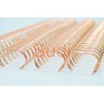 Electroplated Rose Gold 1/2 Twin Loop Binding Wire