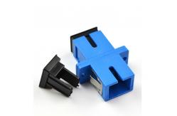 China SC / APC SC/UPC Simplex Singlemode Fiber Optic Adapter supplier