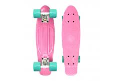 China Mini Penny Complete Skateboards Black Deck With PU Wheels supplier