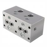 Hydraulic Valve Engineer Manifold Aluminum Stainless Steel CNC Machining Services for sale