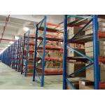 Heavy Duty Wire Pallet Rack Galvanized Steel  Corrosion Protection With Wire Mesh Decking for sale