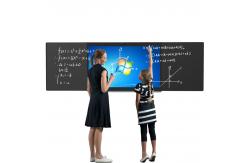 China 86 Inch Interactive Smart Black Board LED Digital Chalk Board For Classroom supplier