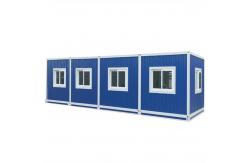 China Fireproof Grade A Steel Prefab Folding House 20ft 40ft supplier